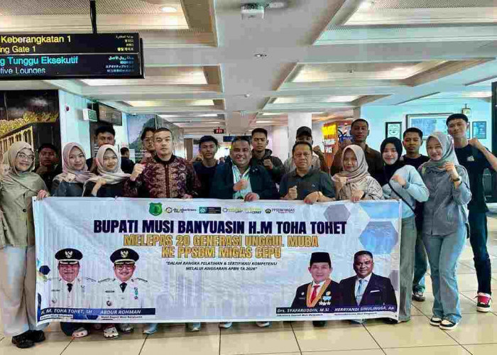 Banggakan Daerah! Pemkab Muba Lepas 20 Generasi Unggul ke Pelatihan PPSDM Migas Cepu