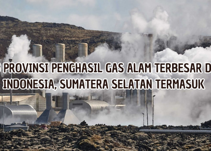 5 Provinsi Penghasil Gas Alam Terbesar di Indonesia, Sumatera Selatan Termasuk?