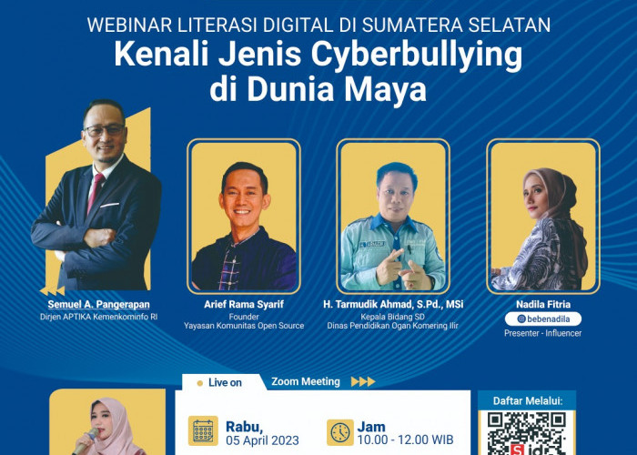 Kemenkominfo Edukasi Pelajar SD di Kabupaten Ogan Komering Ilir Mengenali Jenis Cyberbullying di Dunia Maya