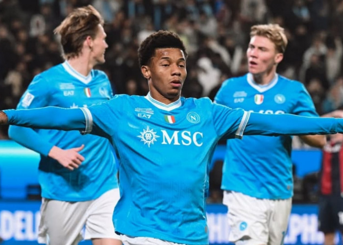 Napoli 2-0 Bologna: David Neres Cetak Dua Gol Partenopei Meraih Gelar Juara Supercoppa Italiana