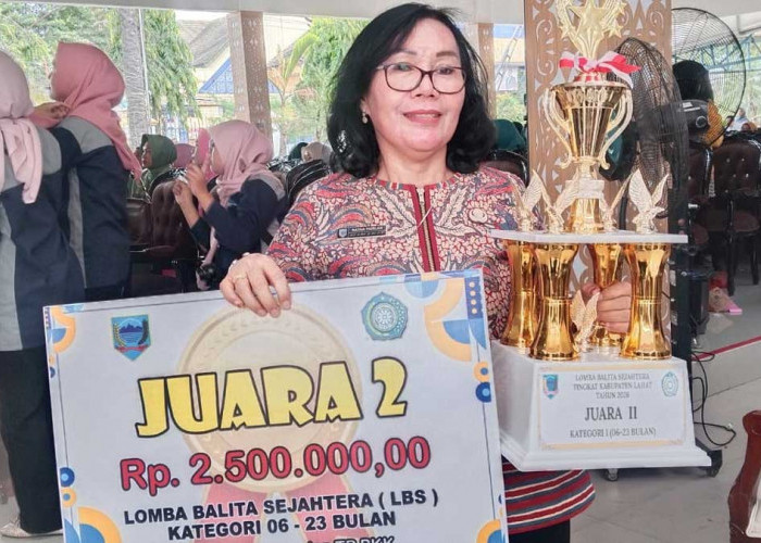 KEREN! Balita Calisa Vania Hantarkan Puskesmas Muara Lawai Raih Juara II Lomba LBS Lahat 2026