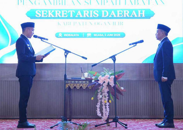 Sah Jadi Sekda Definitif, Dicky Syailendra Dituntut Bupati Ogan Ilir Segera Hadirkan Inovasi Kilat