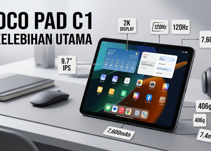 5 Keunggulan POCO Pad C1 yang Bikin Tablet Rp2,5 Juta Ini Menarik, Apa Saja?