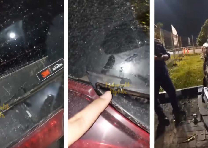 Lagi! Aksi Pelemparan Batu di Tol Palembang-Indralaya Hantui Pengendara, Keamanan Dipertanyakan