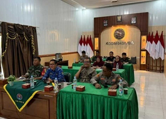 Dukung Pelestarian Lingkungan, Kejari Banyuasin Ikuti Sosialisasi Zero Waste di Makodim