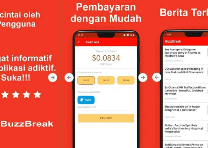 Cuma Santai di Rumah, Dapat Saldo DANA dari Aplikasi BuzzBreak yang Terbukti Membayar