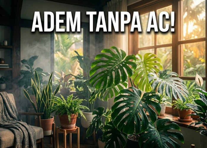 Tagihan Listrik Membengkak Akibat AC Menyala Terus? Ini 5 Tanaman Hias Alami Penurun Suhu Ruangan