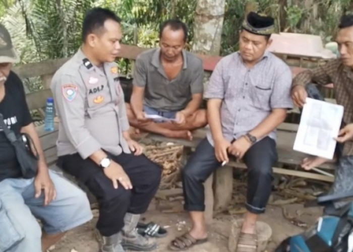 Polsek Sanga Desa Gencar Imbau Warga Tak Bakar Hutan dan Lahan