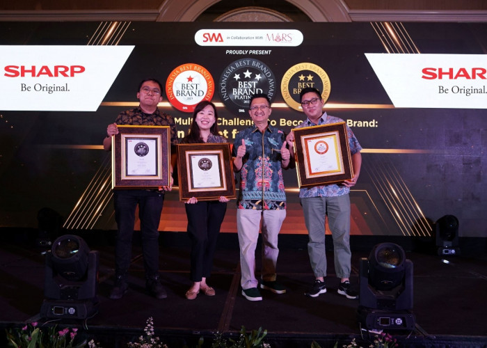Ukir Prestasi, Sharp Borong 6 Penghargaan Bergengsi di Penghujung Tahun 2023