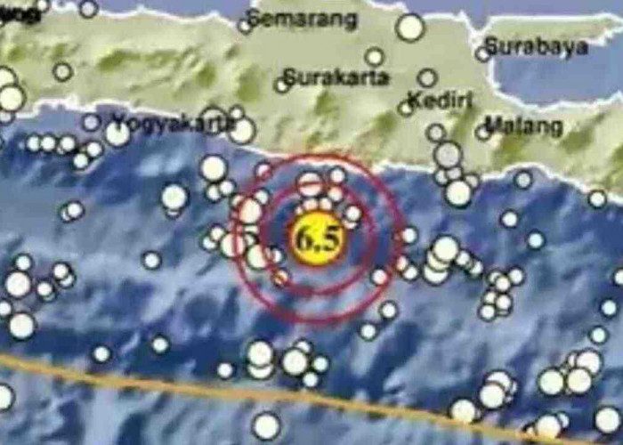 Pacitan Diguncang Gempa Beruntun Dini Hari, Magnitudo 6,5 Jadi yang Terkuat