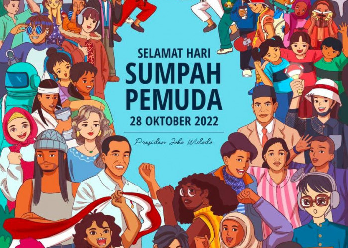Peringati Sumpah Pemuda, Jokowi Posting Poster Ada Wiro Sableng hingga Among Us