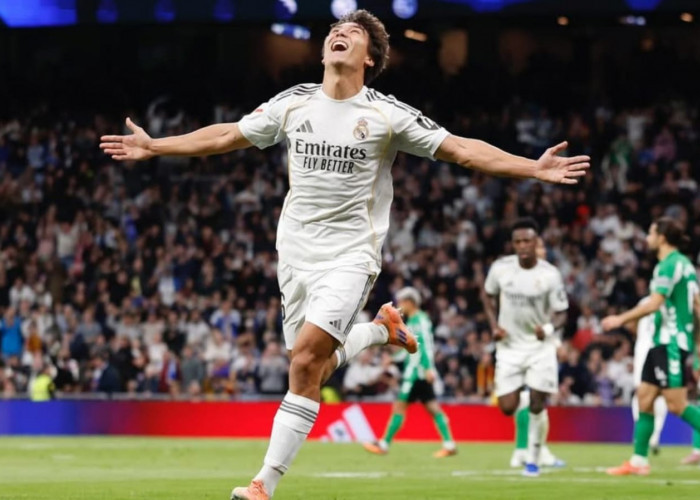 Real Madrid Bantai Real Betis Menang 5-1 Garcia Cetak Hat-Trick