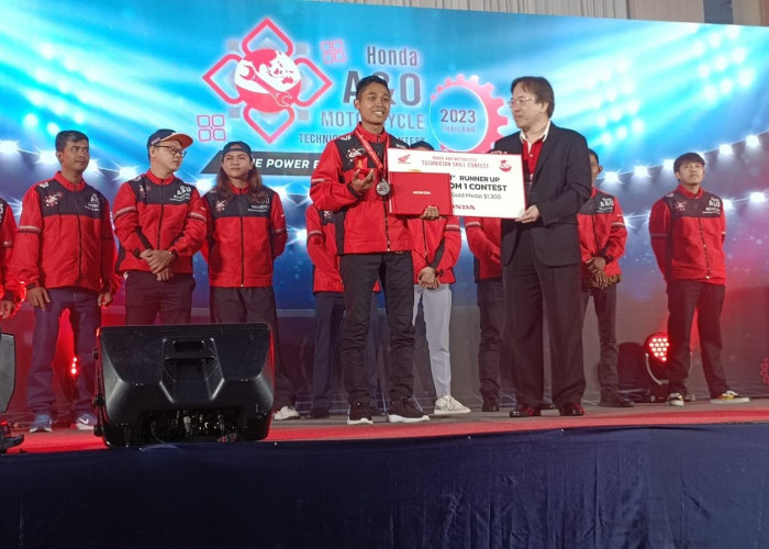 Teknisi Honda Indonesia Raih Juara Kompetisi Teknik Sepeda Motor se-Asia Oceania