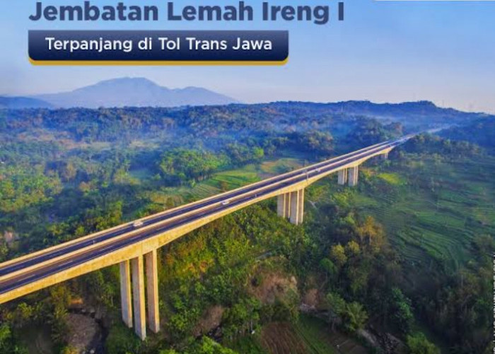 Terpanjang di Trans Jawa, Jembatan Tol Ini Membentang di Sepanjang 879 Meter, Lokasinya Disini