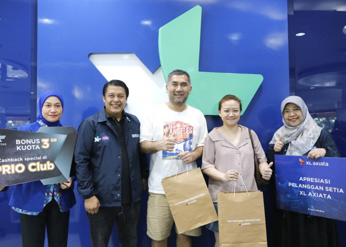 XL Axiata Rayakan Hari Pelanggan, Berikan Promo Ekslusif Mulai Bonus Kuota 5 GB hingga Potongan 70 Persen    