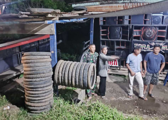 Tegaskan Batasan Waktu Musik OT, Koramil Pendopo Turun Tangan Demi Kekhusyukan Tarawih