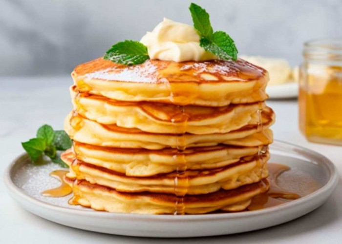 Cuma 10 Menit! Cara Bikin Pancake Buka Puasa yang Lezat dan Praktis