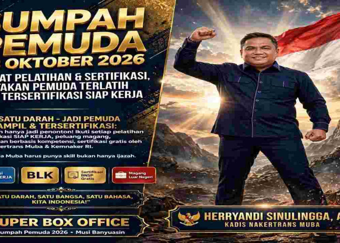 Peringati Sumpah Pemuda 2026, Kadisnakertrans Muba Ungkap 3 Kunci agar Pemuda Siap Kerja