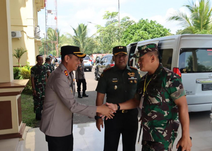 Jaga Kondusifitas Jelang Pilkada, Ini Pesan Kapolres dan Dandim 0402/OKI