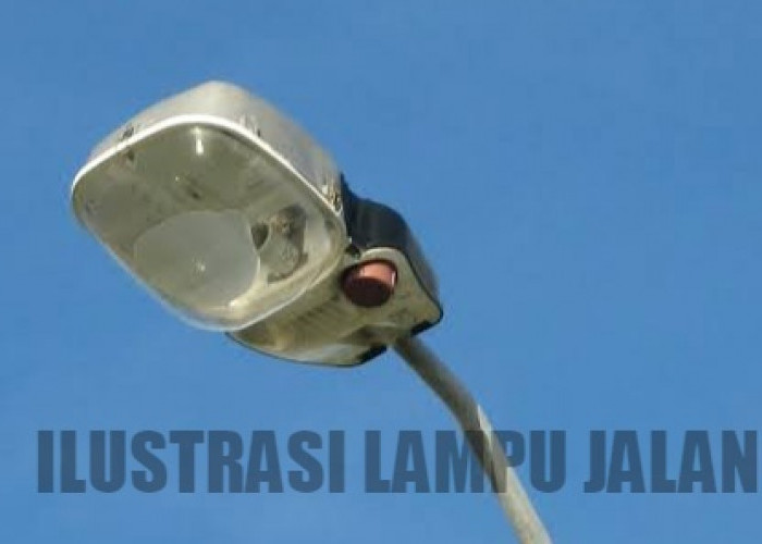 Lapor Lampu Jalan Umum Padam di Daerah Sungai Lilin, Petugas Dinas PUPR Muba Turun dan Lakukan Perbaikan