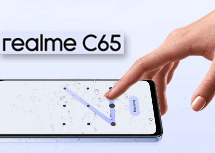 Realme C65 Miliki Fitur Teknologi Rainwater Smart Touch dan IP54, Kena Hujan Tak Perlu Khawatir