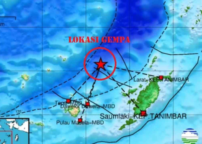 Gempa 5.6 Magnitudo Guncang Maluku Barat Daya, Cek Update Pusat Gempa Regional IX Ambon 