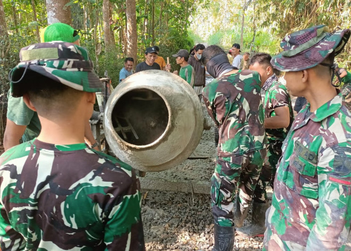 Mengenal 'Molen', Si Eksekutor Beton yang Bikin Proyek TMMD Kabupaten Semarang Satset dan Kokoh!
