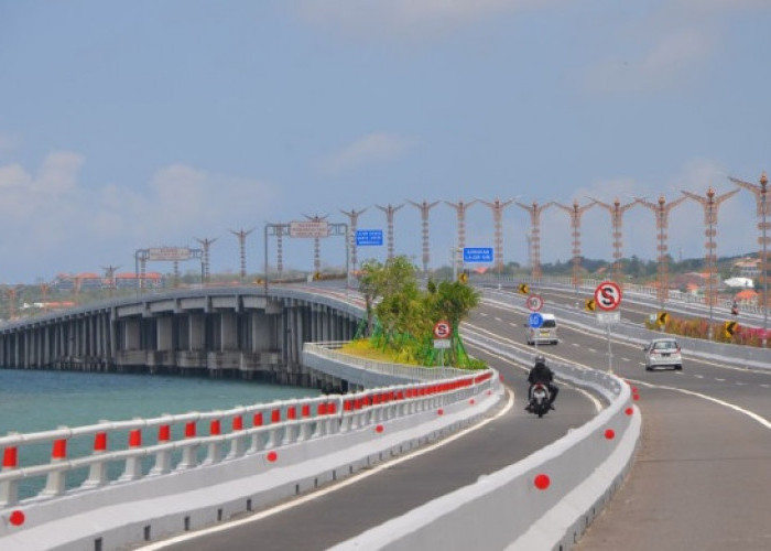 Siapa Bilang Motor Dilarang Masuk Jalan Tol, Buktinya di Tol Bali Mandara, Begini Faktanya