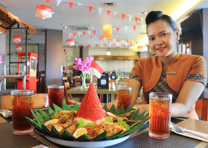 Nasi Tumpeng IKN, Menu Istimewa dari Batiqa Hotel Palembang Sambut Kemerdekaan RI