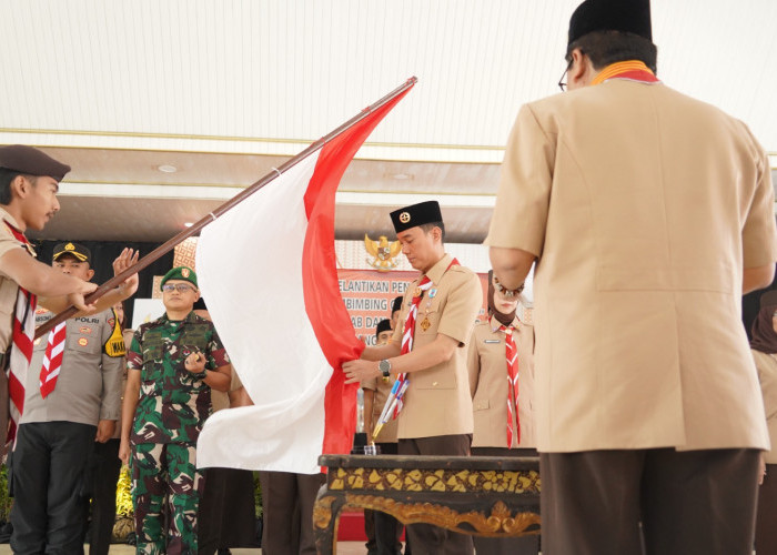 Muchendi Dorong Pramuka OKI Aktif Dalam Mitigasi Bencana dan Sosial