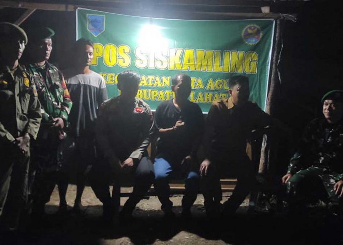 Patut Dicontoh! Cara Babinsa Koramil Kota Agung Redam Aksi Kejahatan Lewat Patroli Satkamling