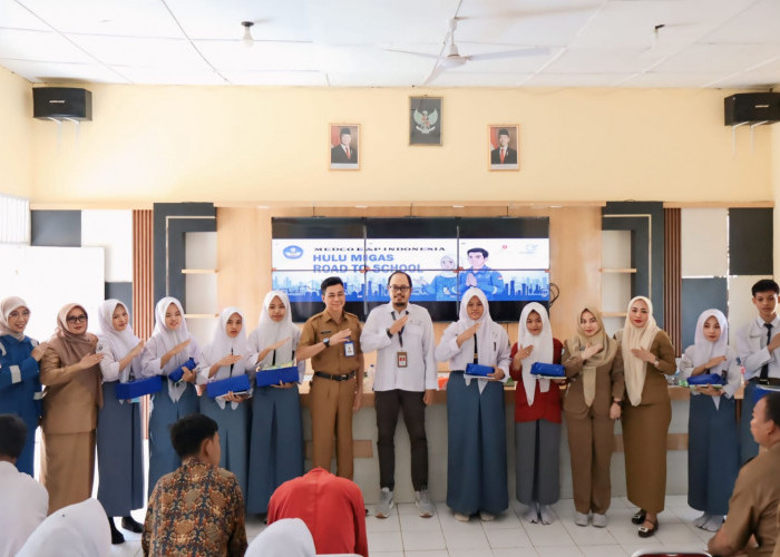 Ratusan Pelajar Lais Dibekali Wawasan Hulu Migas dan Bahaya Digitalisasi