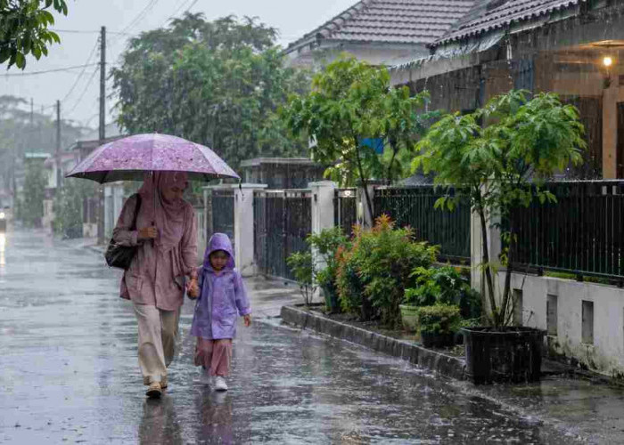 Prakiraan Cuaca Sumsel Hari Ini, Sejumlah Daerah Hujan Ringan, Palembang Udara Kabur