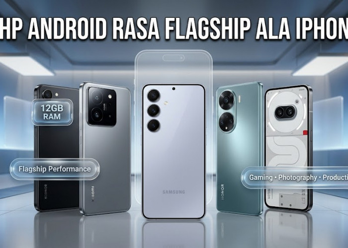 4 HP Android RAM 12GB Terbaik dengan Desain Premium ala iPhone, Cocok untuk Gaming dan Fotografi