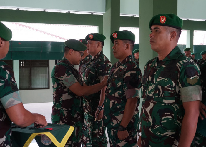 SELAMAT! 37 Prajurit Kodim 0402/OKI-OI Naik Pangkat, Ini Pesan Dandim Letkol Inf Gunawan Wibisono