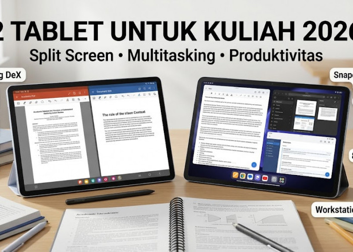 Prosesor Snapdragon 7+ Gen 3 dan Workstation Mode: Intip 2 Pilihan Tablet Terbaik untuk Mahasiswa