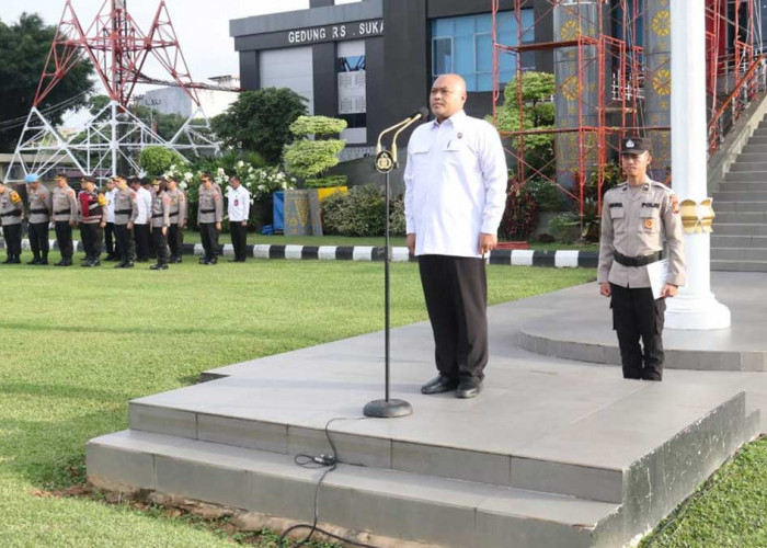 Kabidlabfor Pimpin Apel Pagi Polda Sumsel, Ingatkan Hal Penting Ini