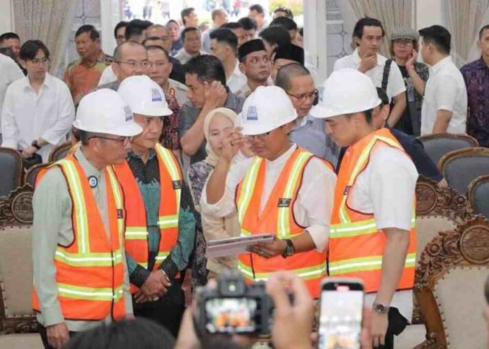 Ratu Dewa Resmikan Pembangunan Rumah Rakyat Kota Palembang, Renovasi Rumah Dinas Walikota Palembang 