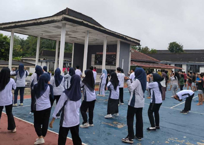 Momen Hangat di Rutan Baturaja: Petugas dan Warga Binaan Kompak Senam Pagi Bareng