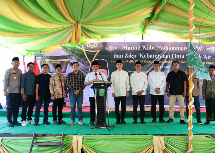 Herman Deru Harapkan Masjid Jami Al-Bakkah jadi Pusat Syiar Islam di Pedamaran Timur