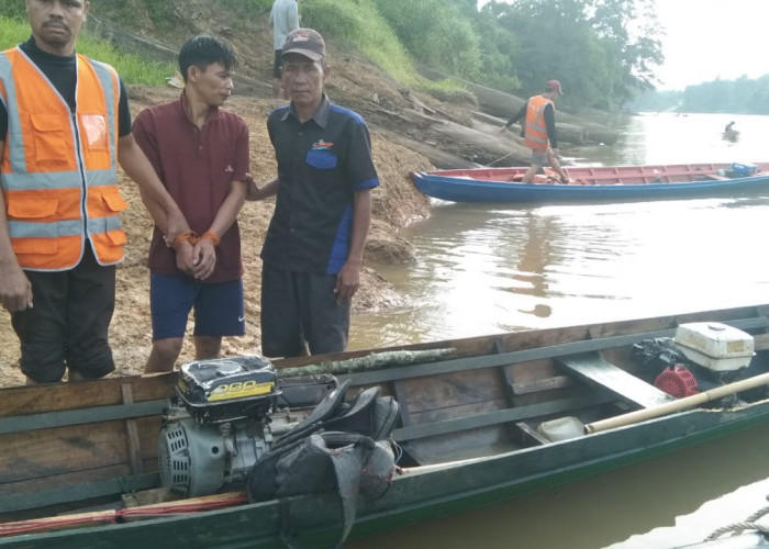 LPPAS Amankan Pelaku Setrum Ikan, Kini Diserahkan ke Polisi