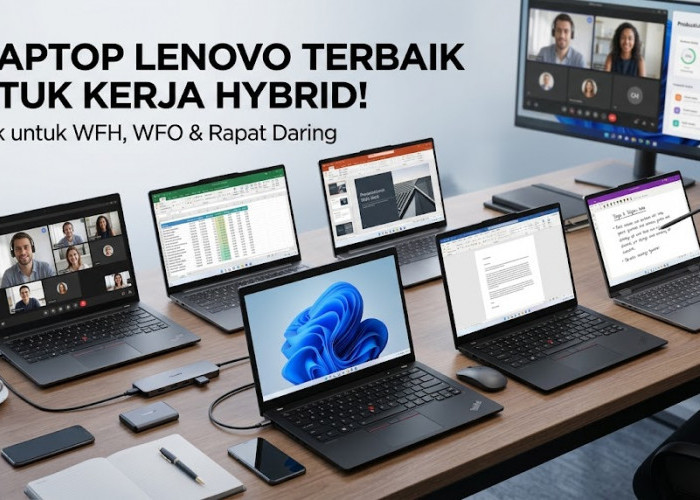 5 Rekomendasi Laptop Lenovo Terbaik 2026 yang Ringan, Tangguh, dan Baterai Super Awet!