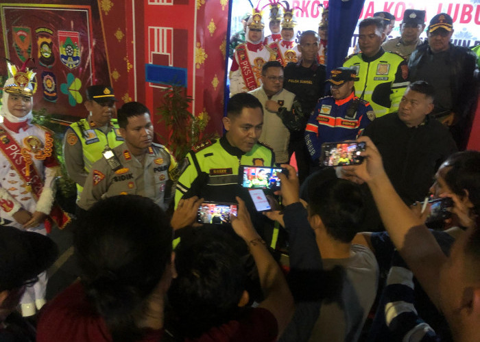 Kapolres Lubuk Linggau AKBP Bobby Kusumawardhana dan Forkopimda Patroli Skala Besar