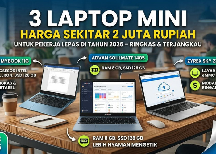 Cuma Rp2 Jutaan Saja: Intip Pilihan Laptop Murah Spek Tangguh untuk Pekerja Lepas dan Blogger