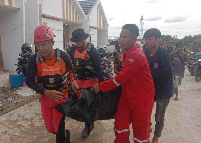 5 Jam Tenggelam, Tim SAR Gabungan Temukan Jasad Bocah Ini di Dasar Sungai Borang Palembang