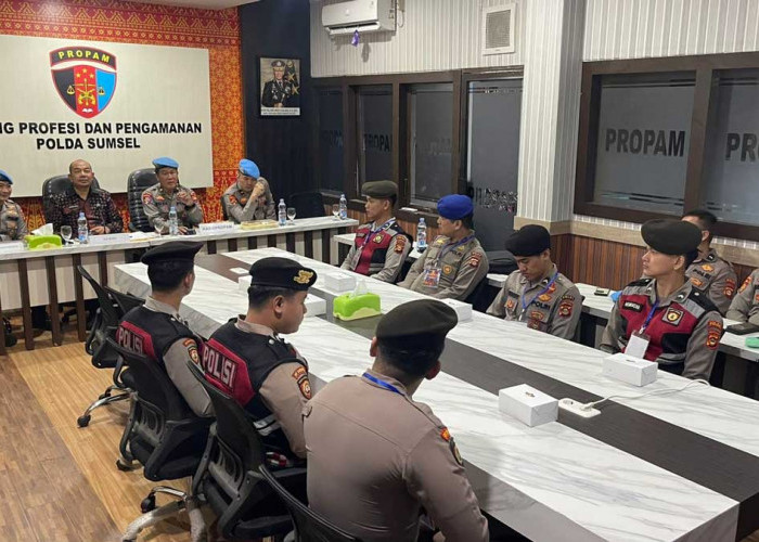 Propam Polda Sumsel 'Bersihkan' Internal, 9 Personel Satker Disanksi dan Jalani Pembinaan Khusus