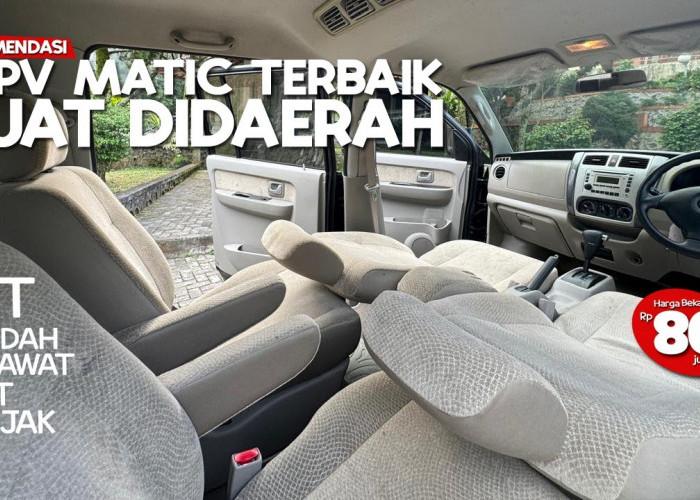 Mobil MPV Matic RWD Murah dan Irit Bahan Bakar, Harga Cuma 80 Jutaan Buat Dipedesaan