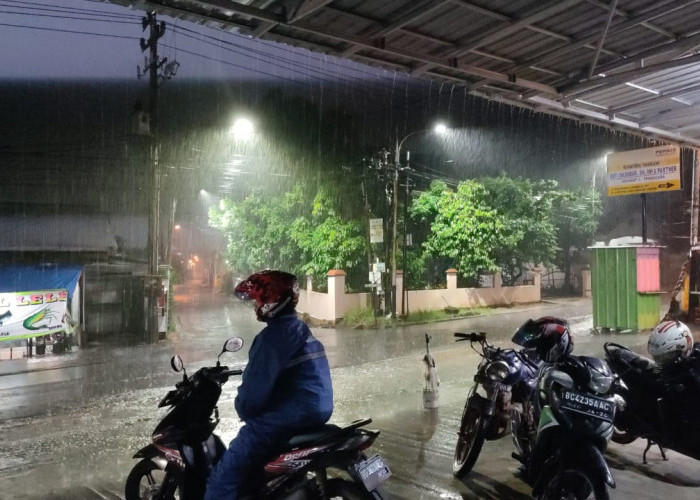 Palembang Diguyur Hujan Deras, Berikut Lokasi Langganan Banjir di Palembang