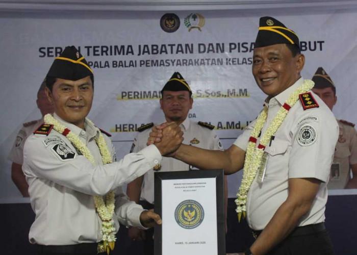 Herlan Suherman Resmi Jabat Kabapas Lahat, Ini Misi Besar yang Akan Dijalankan