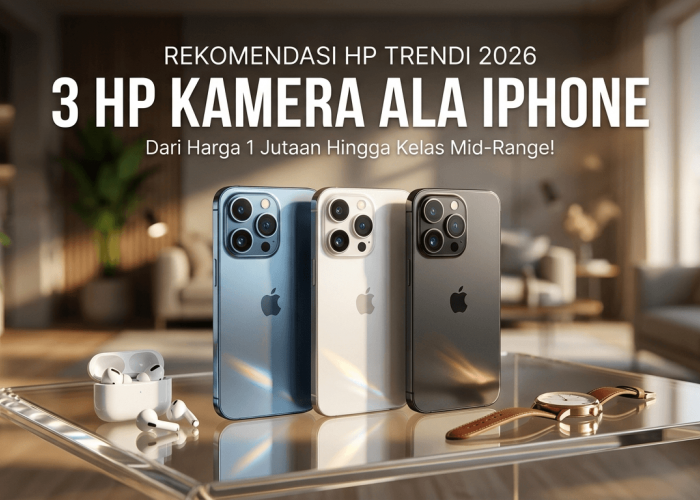 Tampil Mewah Ala iPhone Tanpa Kuras Tabungan: Ini HP Android Kamera Boba Paling Dicari Mulai Harga Sejutaan